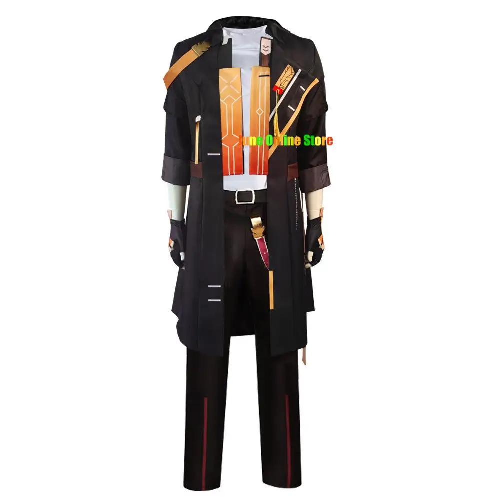 Game Honkai Star Rail Cosplay Trailblazer Caelus Protagonist Cosplay Kostuum Mannen Pak Halloween Carnaval Party Uniform Cariës Mwd