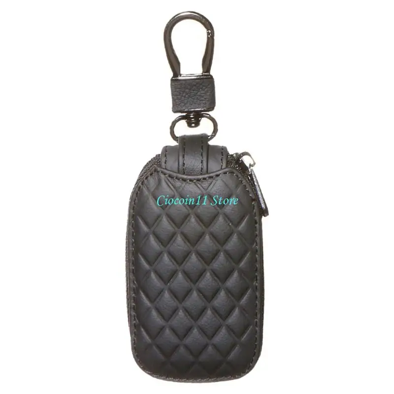 Y1UB PU Leather Keychain Wallet Prevents Scratches On Bag