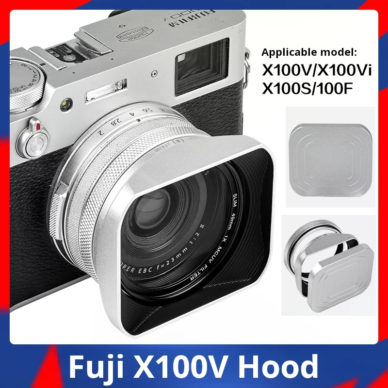 

Aluminum Alloy Square light Shield Suitable for Micro Single lens 55/40.5/43/46/58/52mm Aperture