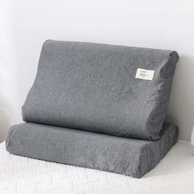 30x50cm Cotton Latex Pillowcase For Home Bedroom Sleeping Washable Memory Pillow Cover 베개커버