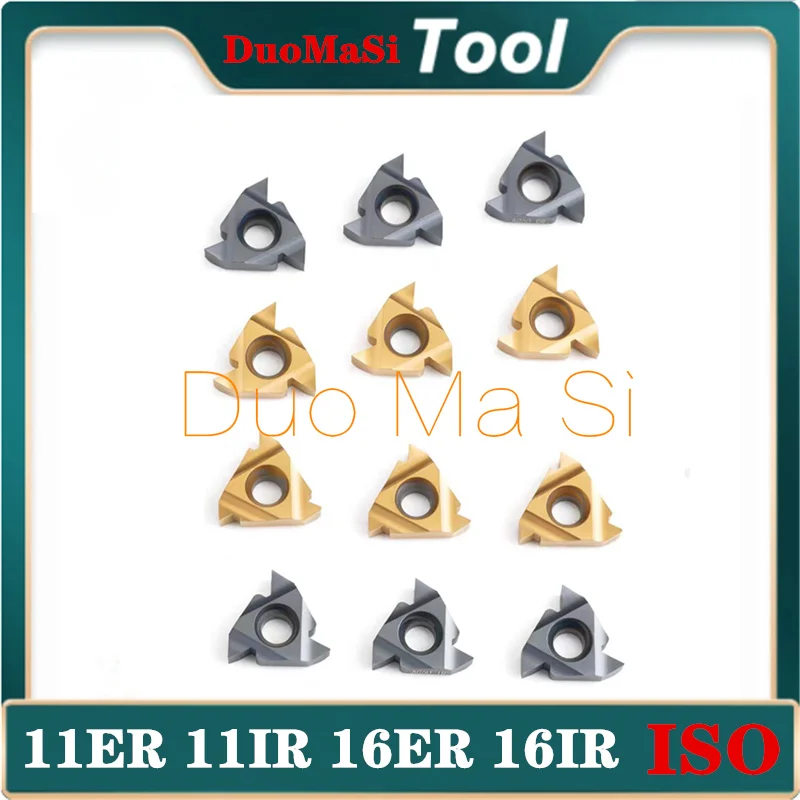 Hot Thread Turning Tool 11ER 16ER 11IR 16IR Carbide Insert CNC Cutting Lathe Slotting A55 A60 AG55 AG60 1.0 /1.5/2.0/2.5/3.0 ISO