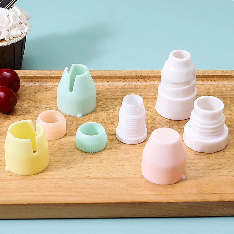 FAIS DU 11-34PC/Set Silicone Pastry Bag With Nozzle Set Confectionery Tips DIY Icing Pipe Cupcake Nozzle Bag Cake Decoration Kit
