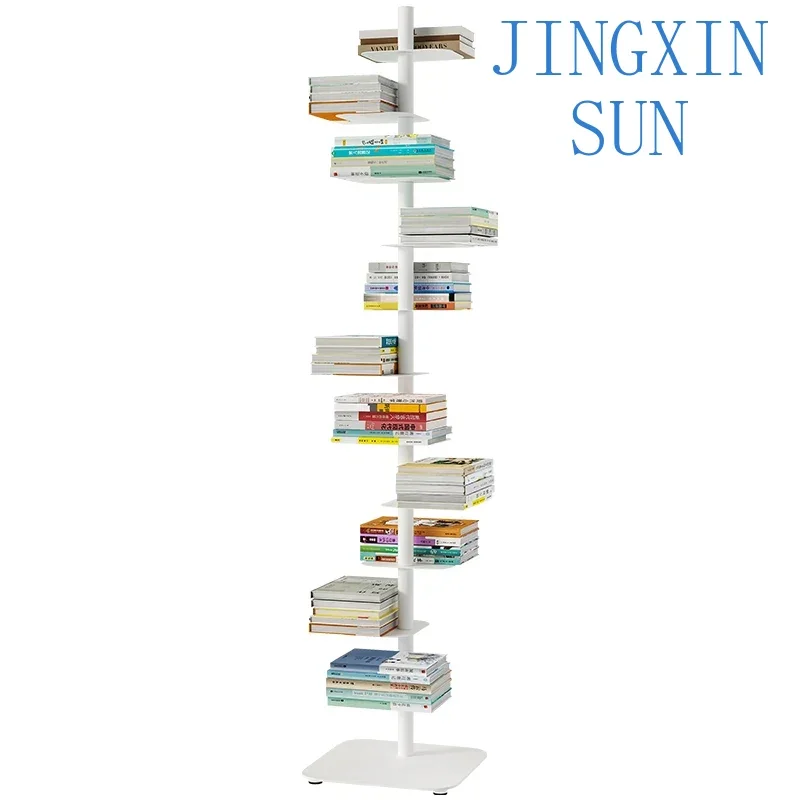 Organizer Personalized Bookcases Storage Luxury Aesthetic Open Book Shelf Organizer Nordic Estante Livros Lounge Suite Furniture