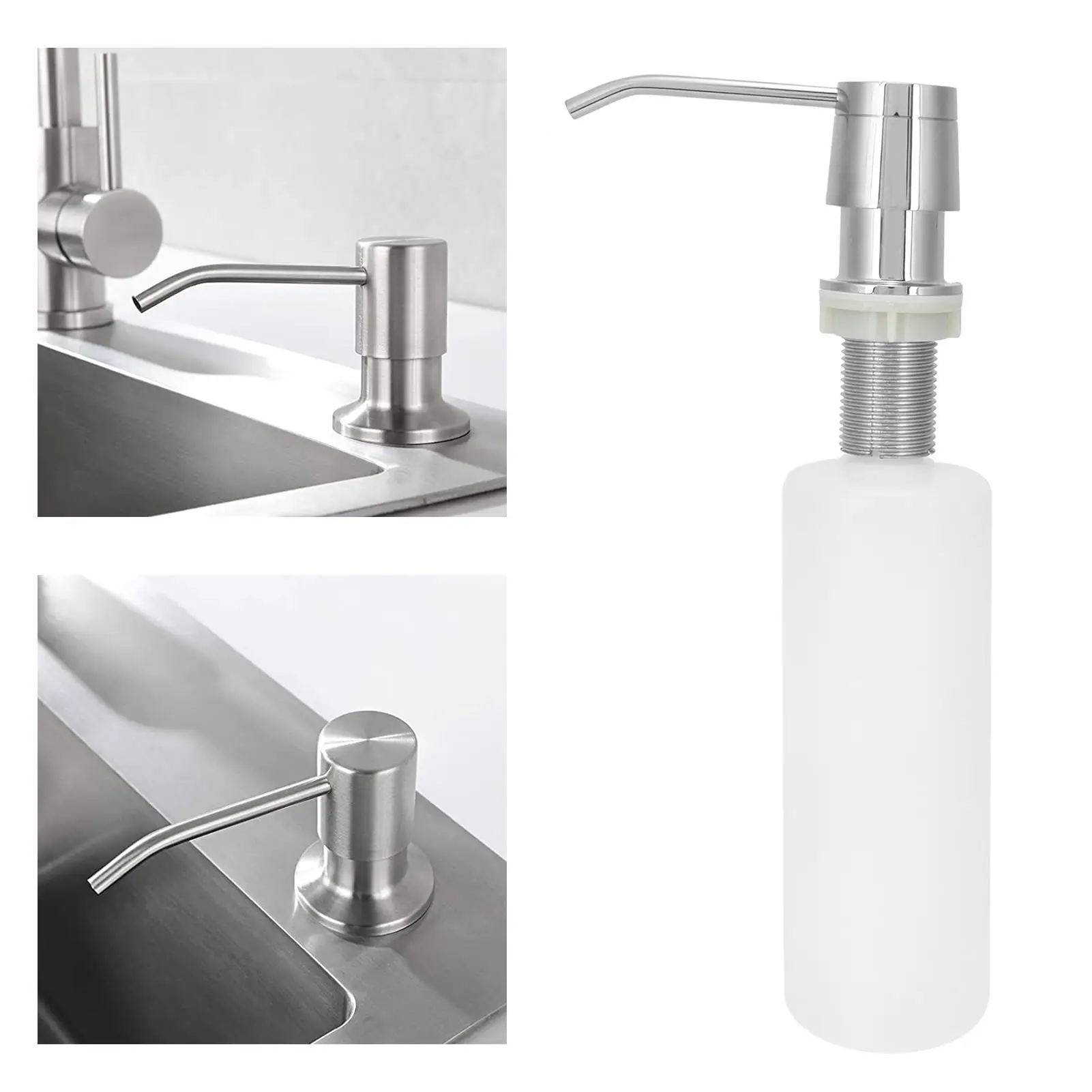 욕실 로션 및 비누 용기 주최자 홈 액세서리 용 350ml 수동 비누 디스펜서 펌프