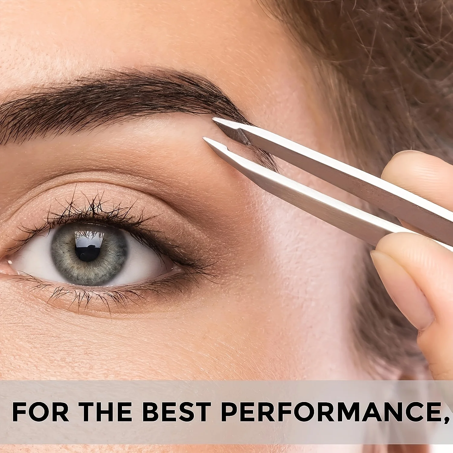 4Pcs Professional Stainless Steel Precision Tweezers - Expertly Crafted for Flawless Eyebrow Shaping, Facial Hair Removalv women view 4