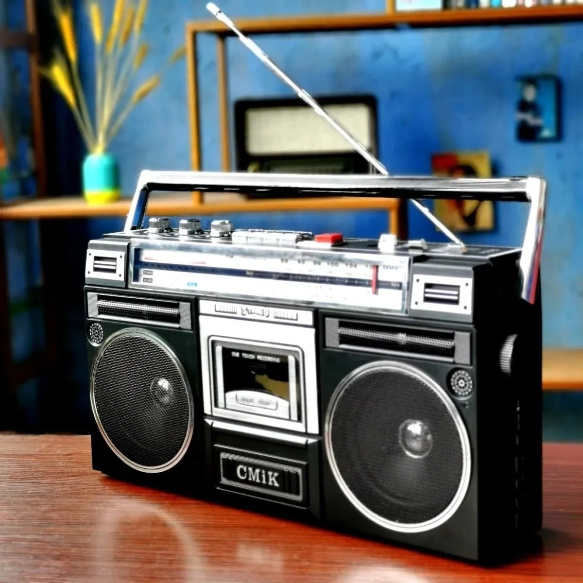 

Retro Retro Cassette Player Cassette Player Cassette Player Radio Receiver Bluetooth Speaker TF Card FM Caixa De Som Bluetooth