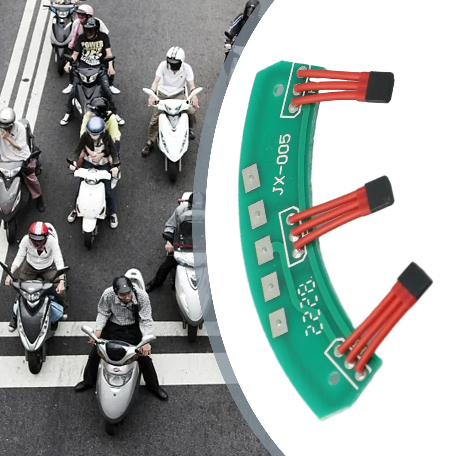 1pc Ebike Electric Scooter Hall Sensor 120° 43F PCB Board For 3wheel Motor For 43F Sine Wave Motor Electric BikeAccessories