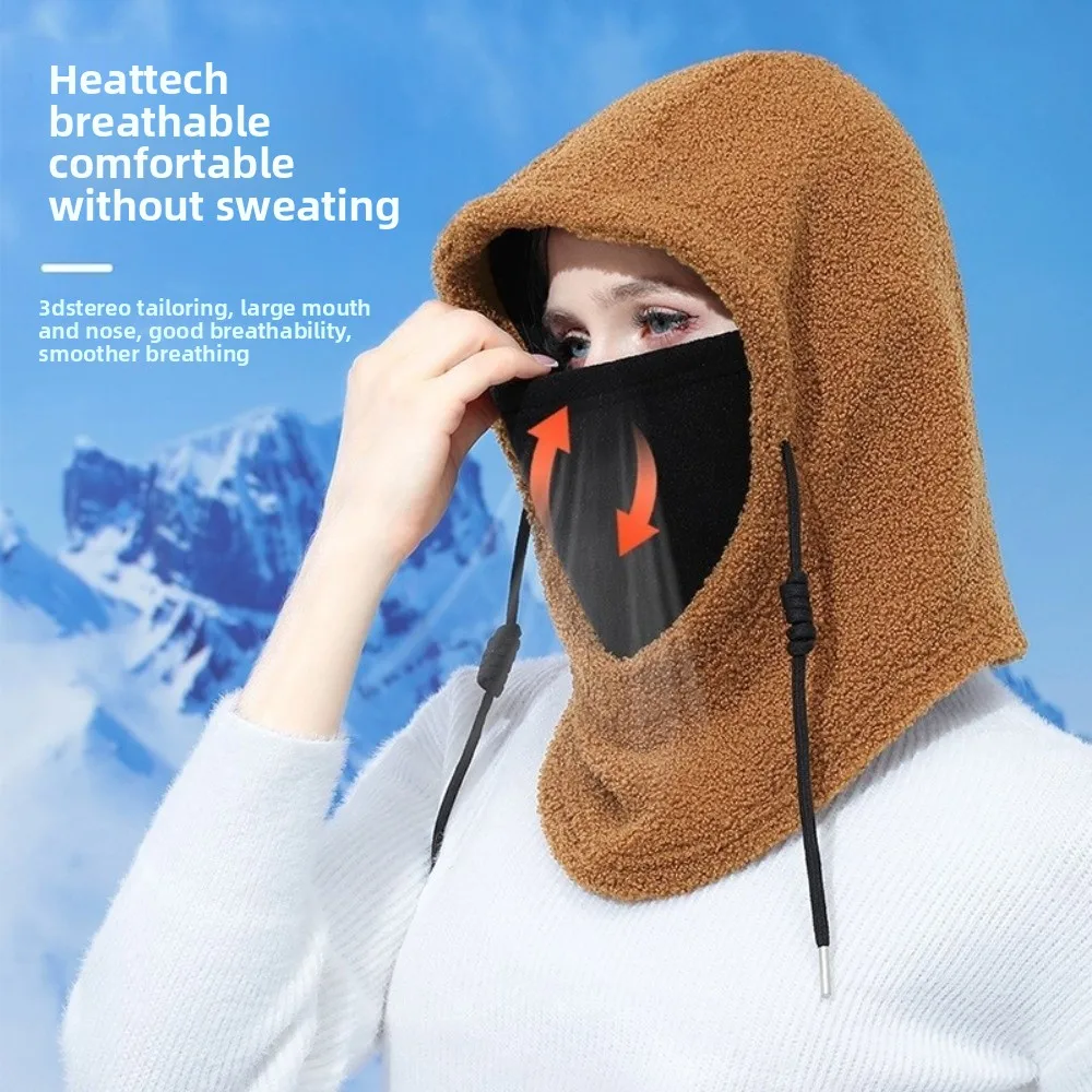 

New Warm Pullover Cap Coldproof Windproof Neck Warmer Polar Fleece Balaclava Outdoor Sports