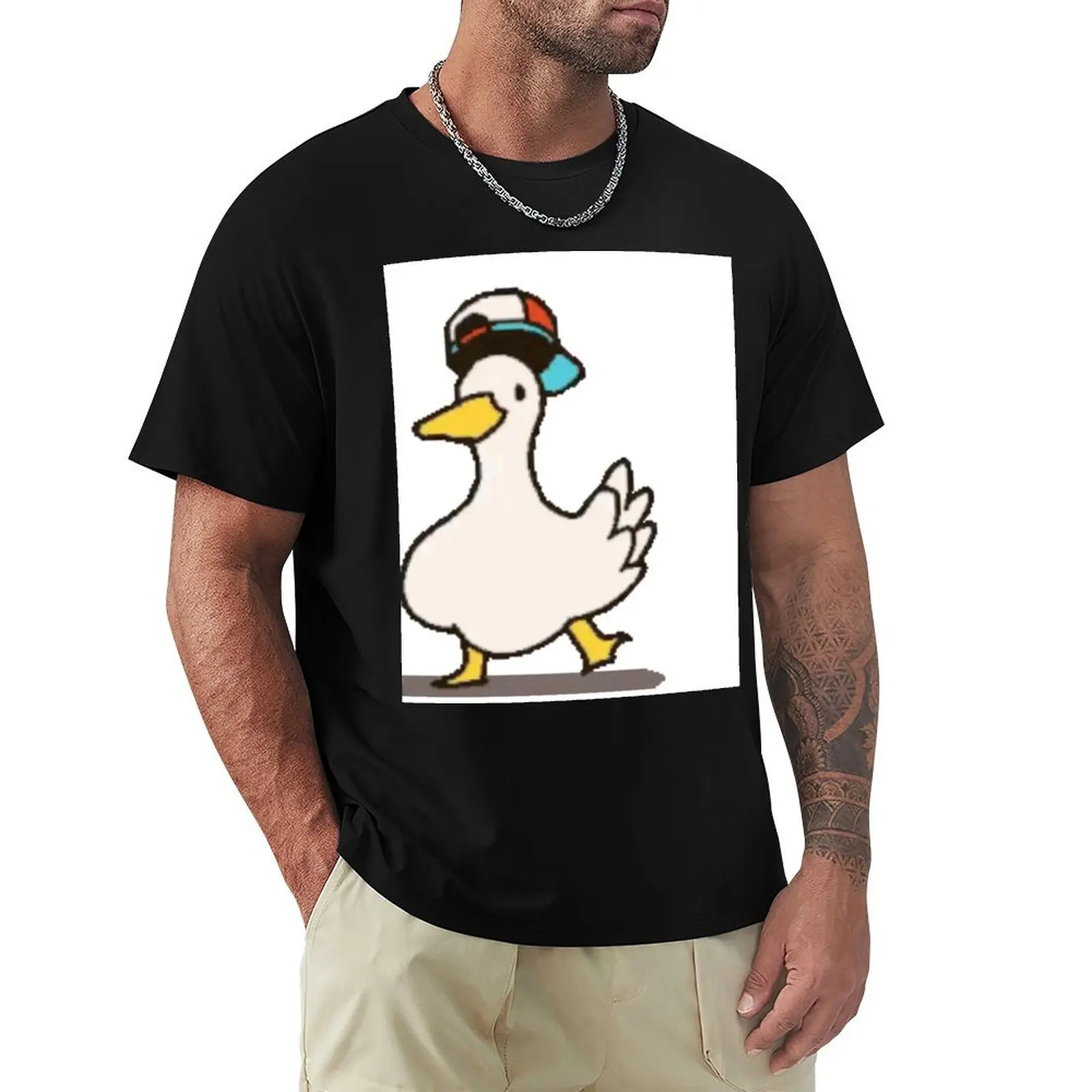 

Shuba Duck T-Shirt sweat customizeds cute clothes men workout shirt