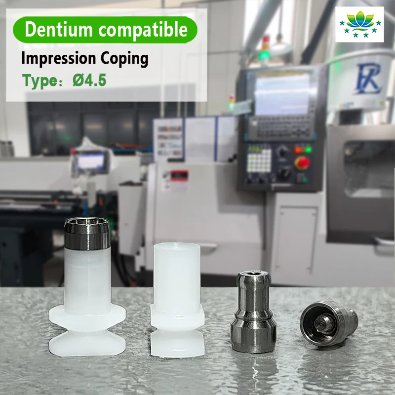 Factory Direct Sale Dentium Super Line Platform Dental Multi-Unit Transfer Coping with Closed Tray High Quality Metal Product