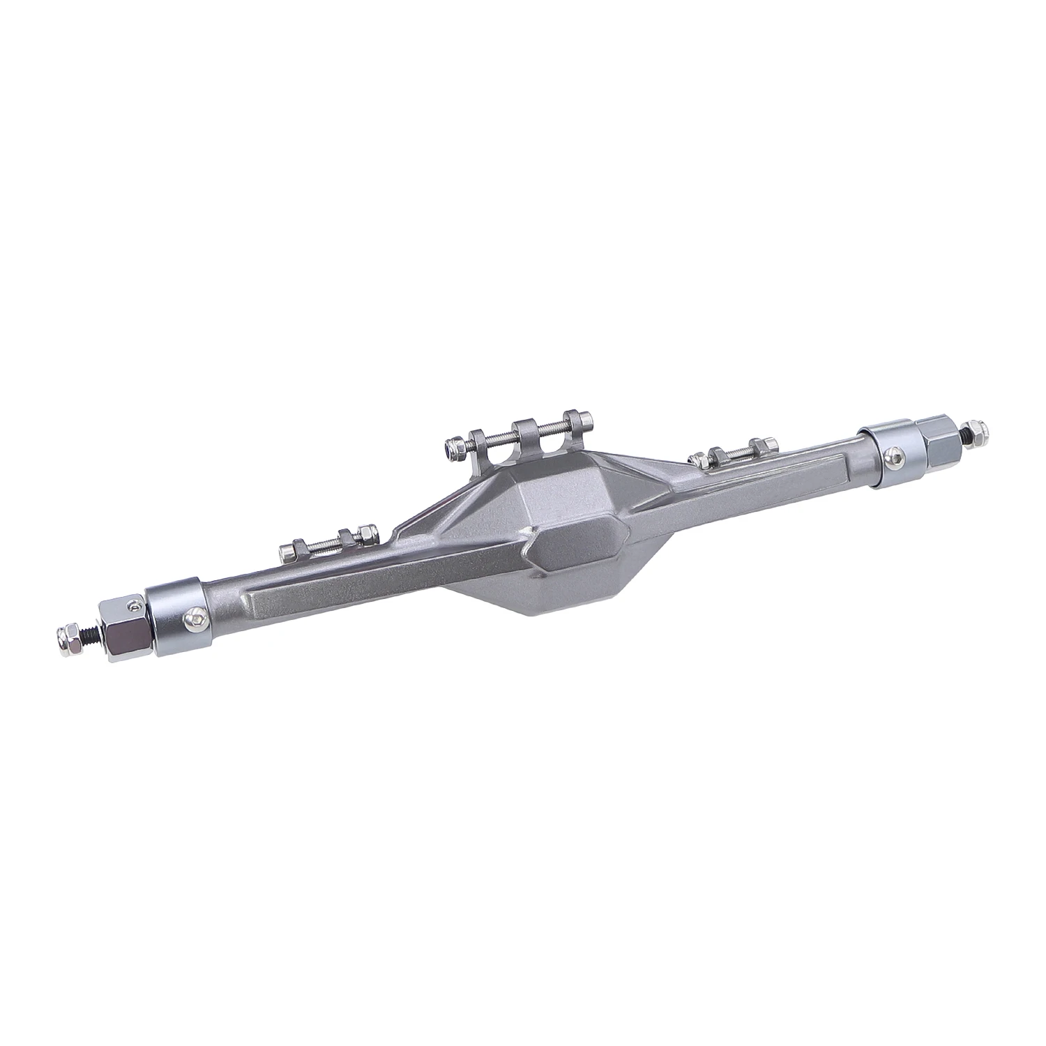 CNC Metaal Aluminium Voor Achter Rechte Complete As Set Voor 1/10 Axiale SCX10 II 90046 90047 RC Crawler Upgrade Onderdelen