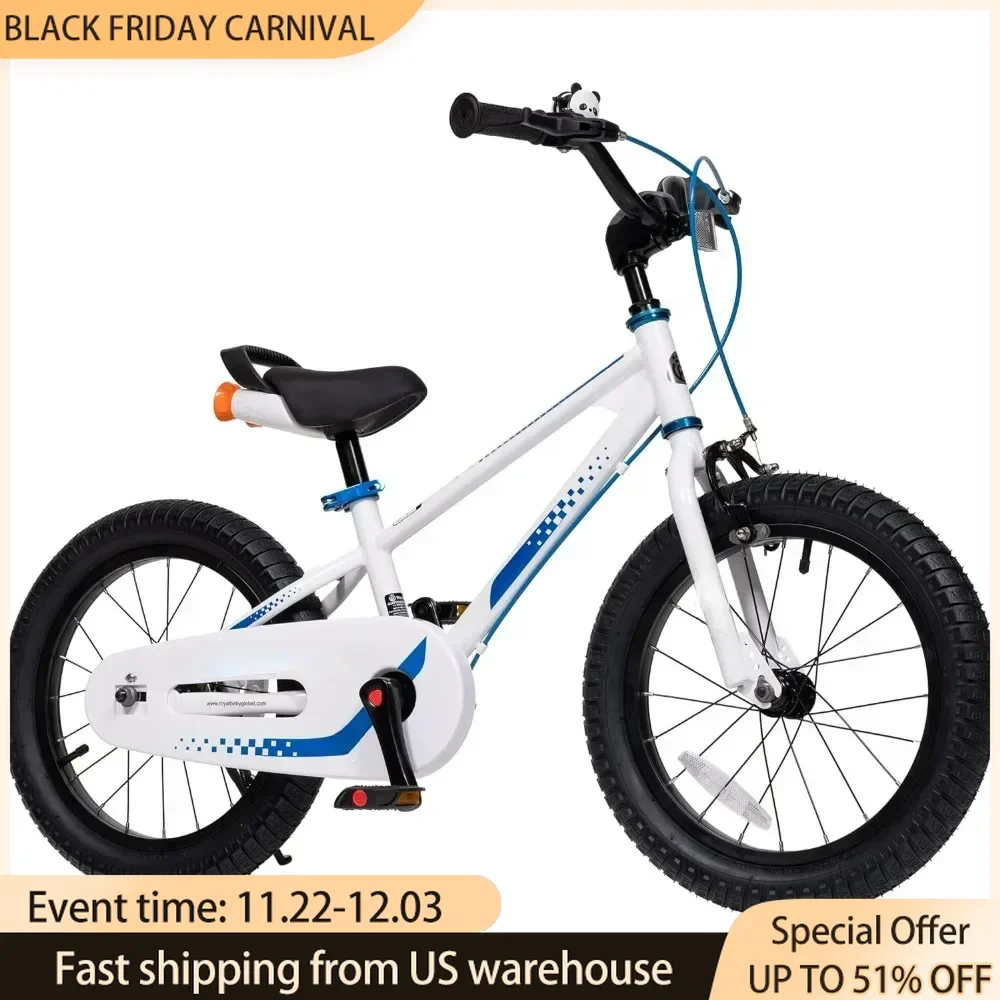 Kids' Innovation 2-in-1 Balance & Pedal Learning Bicycle,  for Ages 3-9 Years, Dual Handbrakes , Send children on Baby walker