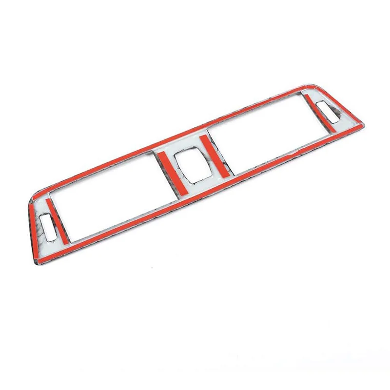 Decoración embellecedora de ventilación de aire acondicionado de consola central de estilo de fibra de carbono para BMW Serie 3/4, 2012-2019, 3GT,