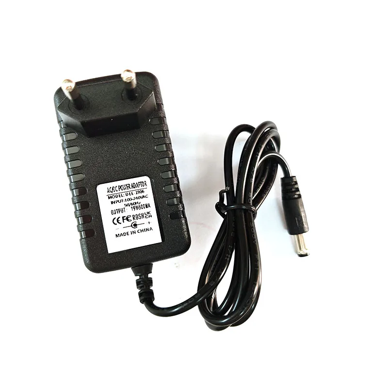 

US EU UK AU PLUG 19V 0.6A Robot Vacuum Cleaner Power Adapter DC 5.5*2.5MM