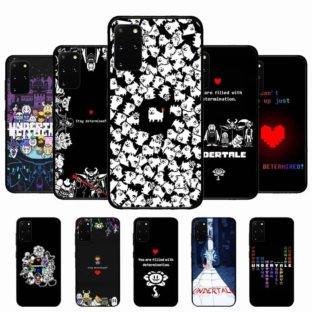 U-Undertale Game Phone Case For Samsung S 24 Fe 25 Ultra Plus 20 Lite 21 30 22 23 24 22 Ultra 5G Fundas