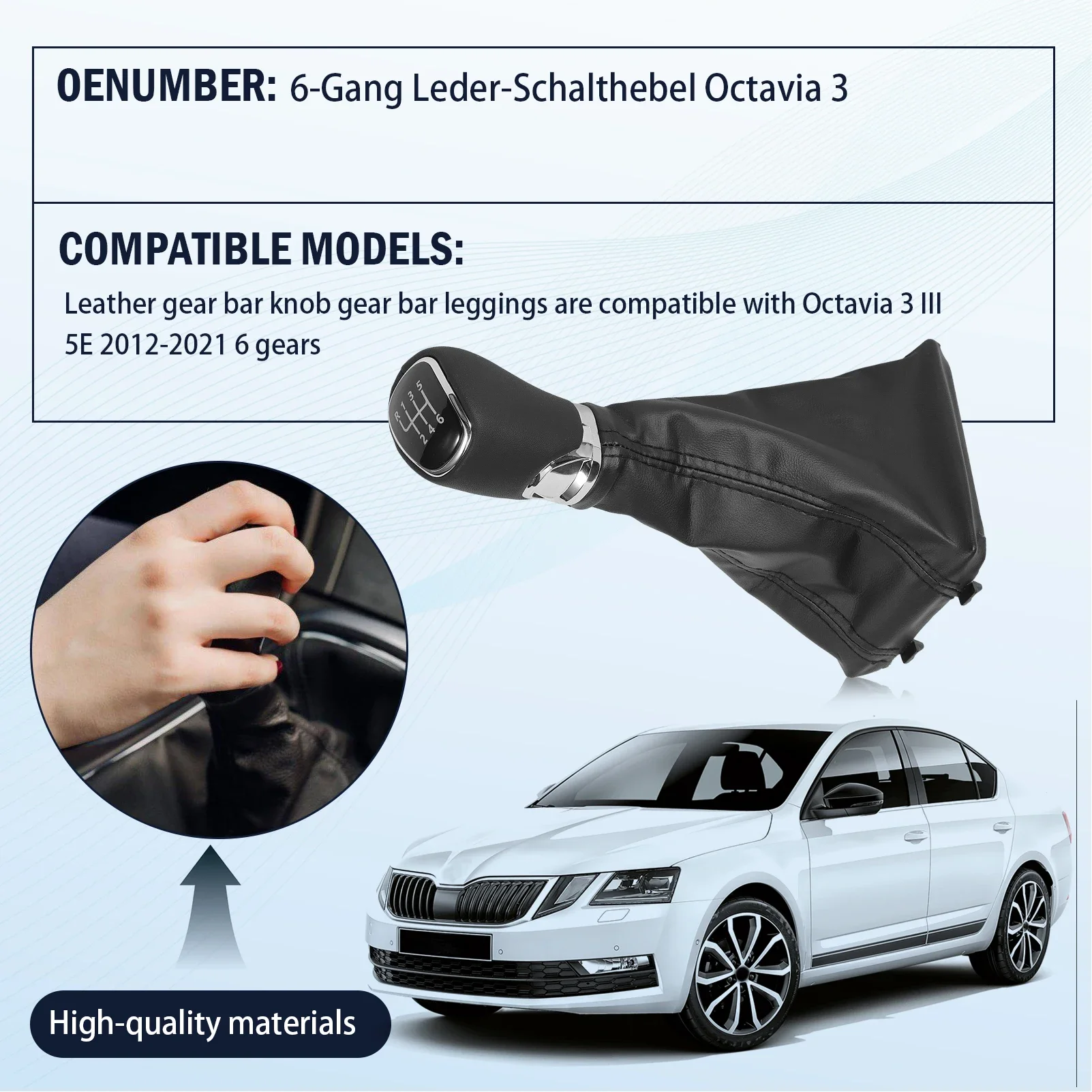 6 Speed Leather Gea… - image