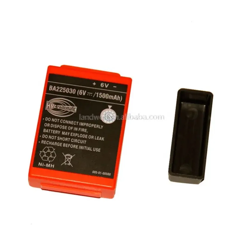 HBC Radiomatic BA225030 Battery 6V 1500mAh Concrete Pump Remote Control