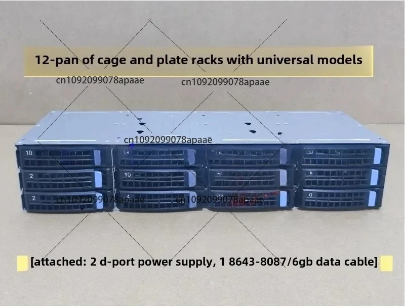 

Шасси Synology CDN с возможностью горячей замены 2U EATX серии SAS для хранения данных, 12 дисков, 3,5-дюймовый корпус для жесткого диска, черный