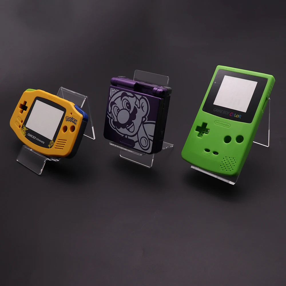 2PCS Desk Different Forms Holder for GB GBC GBA GBP PSP NDS PSV Game Console Exhibition Bracket Acrylic Display Stand