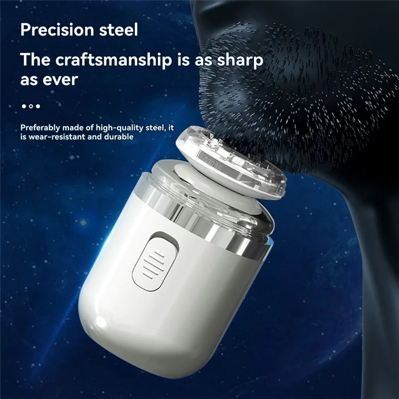 【SUPERDEALS】Mini Washable Nose Hair Trimmer Capsule Shaver Suitable For Men's Nose Hair Trimming