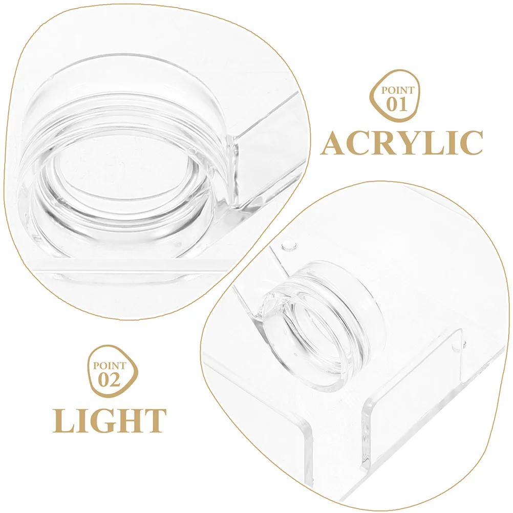 

2pcs Transparent Acrylic Napkin Holder Stand For Table Restaurant Kitchen Paper Cloth Napkins Dispenser Organizer Stable