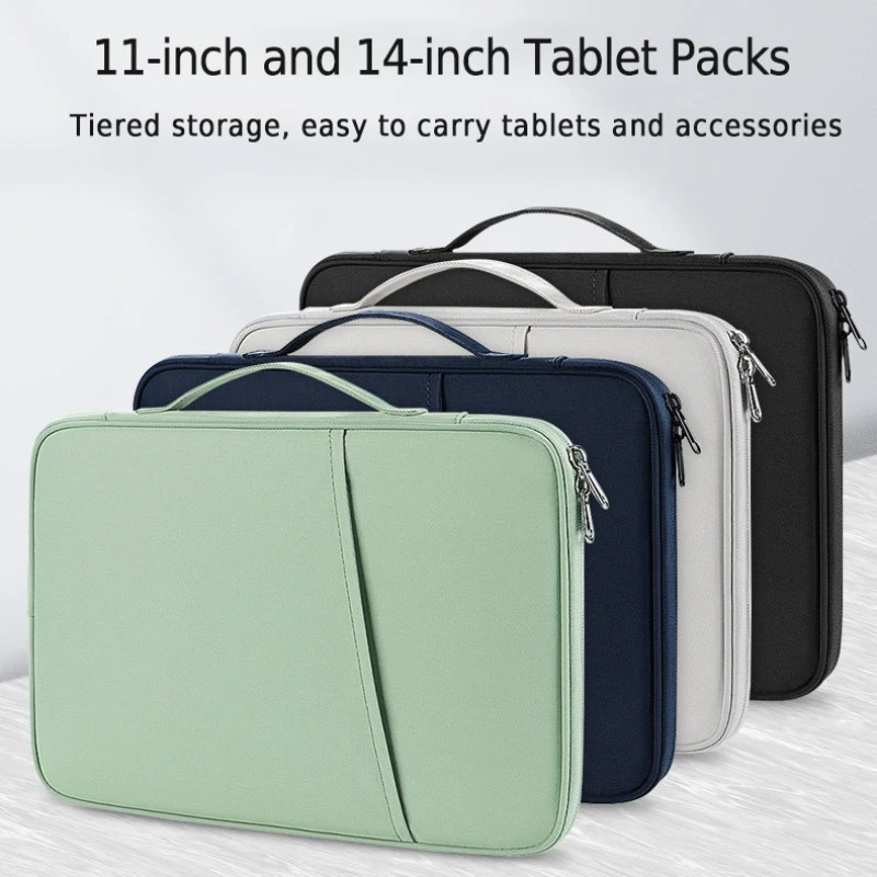 Tablet Handbag Case 9-11inch For iPad Air 4 5 Pro 11 Mini 5 6 iPad Case For XiaoMi 5 Samsung Huawei Lenovo Shockproof Pouch Bags