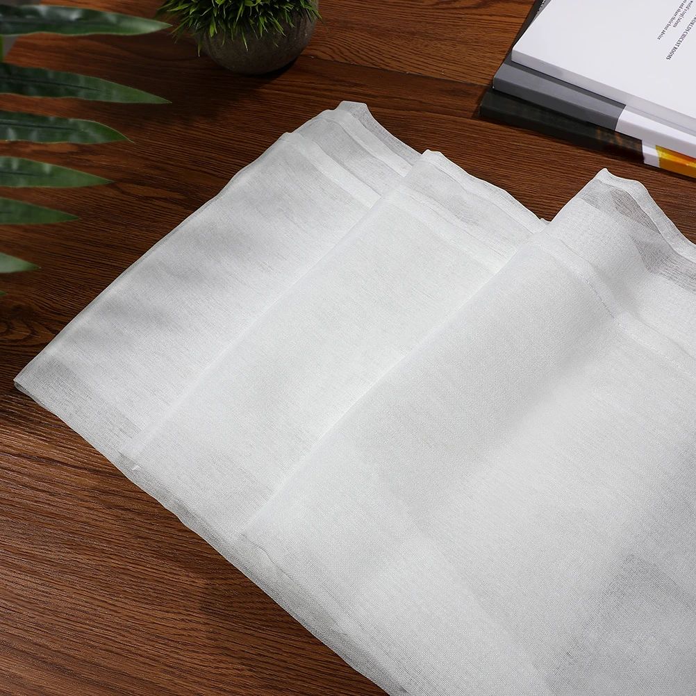 

1pcs Sheer Curtains White Translucent Drapes Light Filtering Window Balcony Home Decor Privacy Voile Panel Living Room