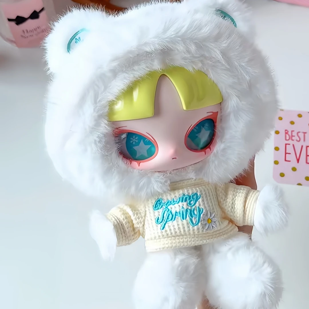 Genuine Inn Crossing Spring Series Vinyl Plush Blind Box Kawaii Bag Pendent Doll Mystery Box Customized Toys Decor Birthday Gift