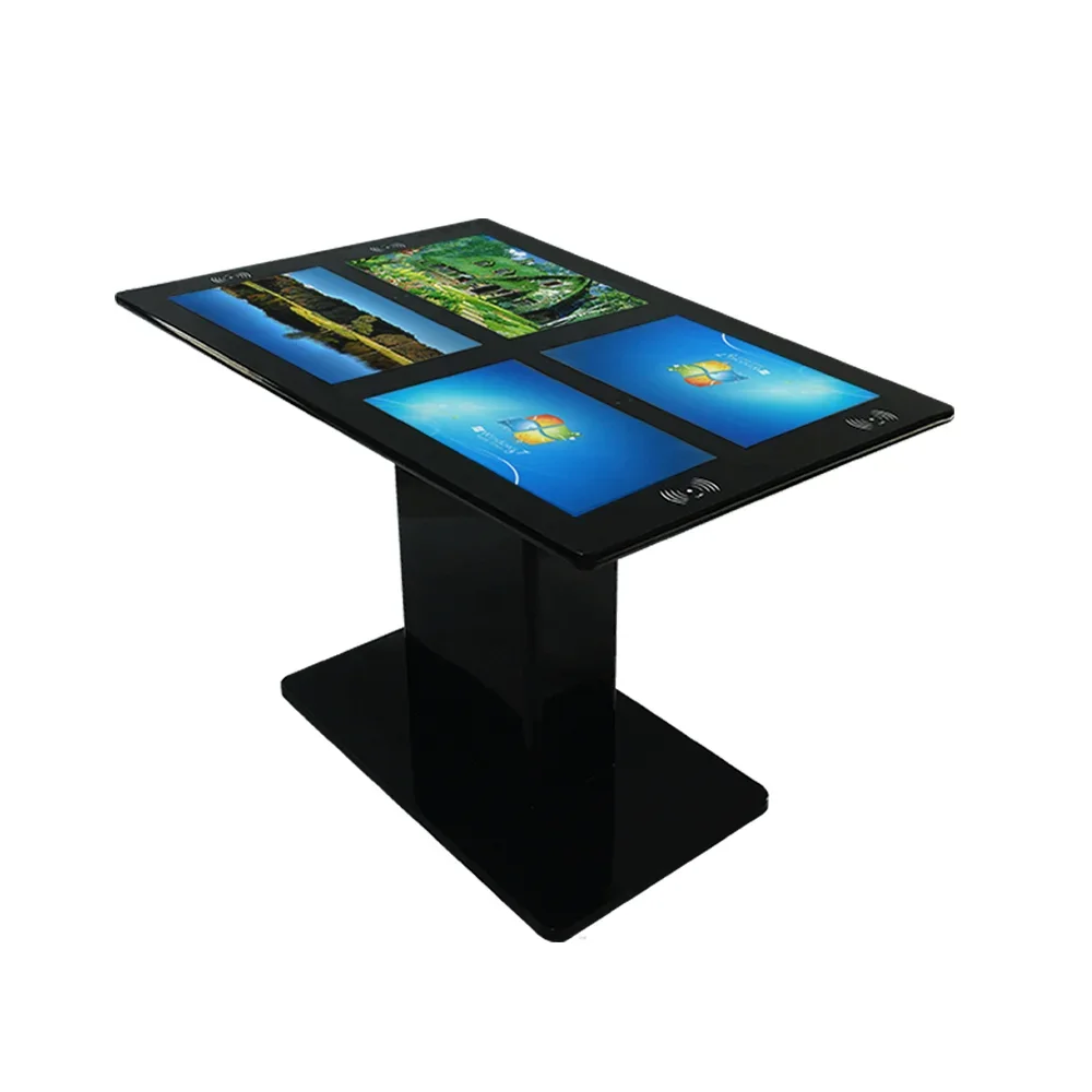 21.5 inch android interactive touch screen coffee table for restaurant