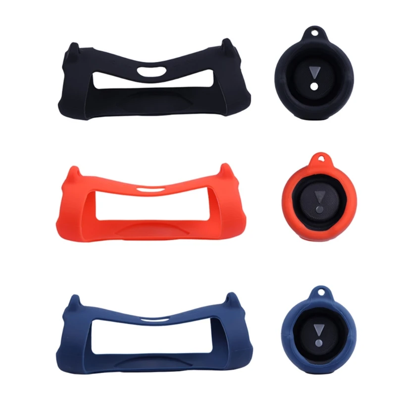 غطاء واقي مكبر صوت مضاد للسقوط ، حافظة سيليكون لشحن JBL 5 مكبر صوت ، متين ، مقاوم للأتربة ، غلاف