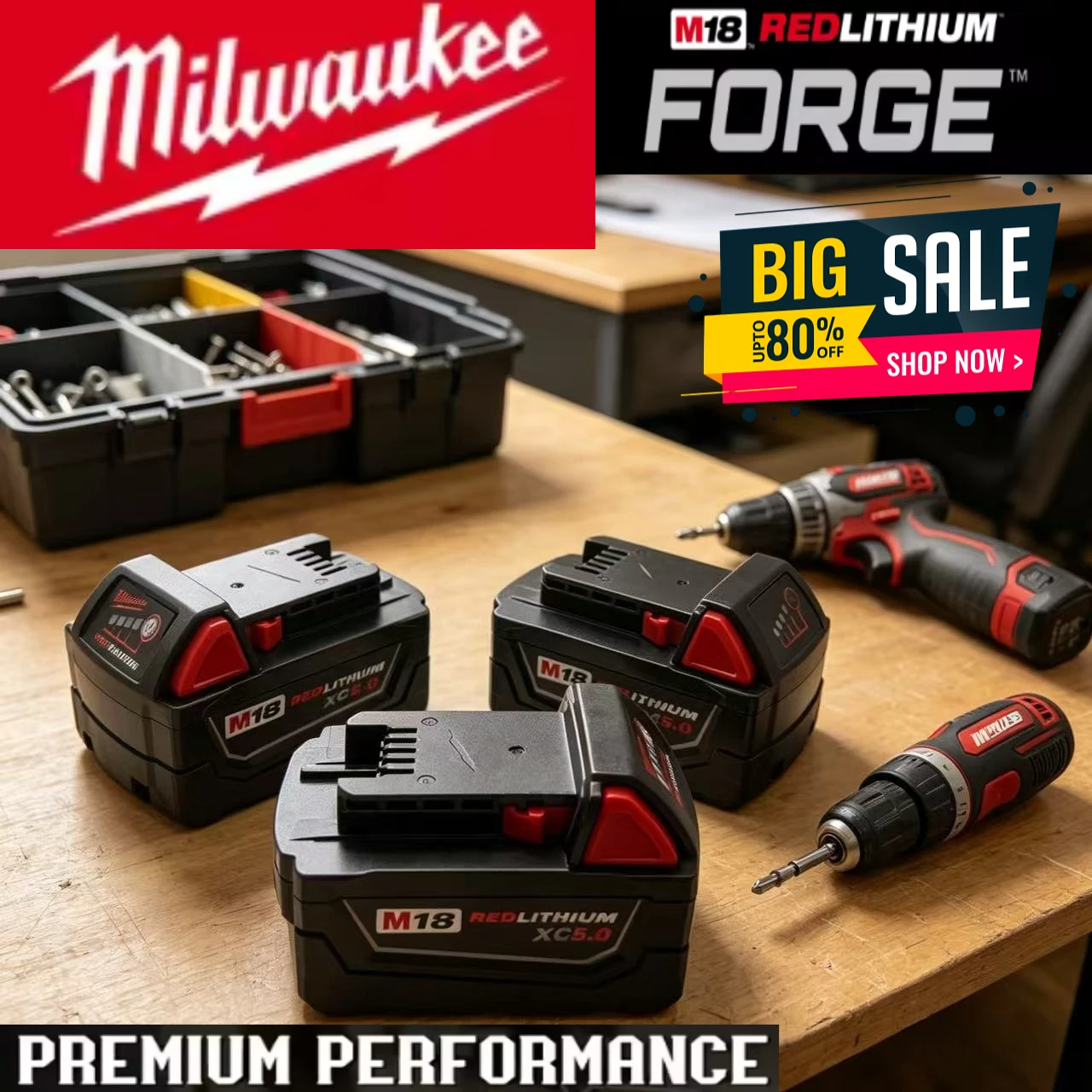 

Milwaukee Battery 6.0Ah M18 Lithium-ion Battery Compatible with Models 48-11-1860 48-11-1850 48-11-1840 without Charger