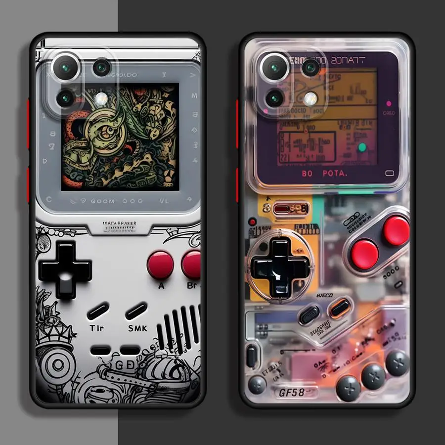 เกมคอนโซลเคสโทรศัพท์สําหรับXiaomi Redmi 12C 13C K40 Pro A4 10A 12 9A 14C 9T 10C A1 A2 Plusหมายเหตุ 7 8 9 นุ่ม