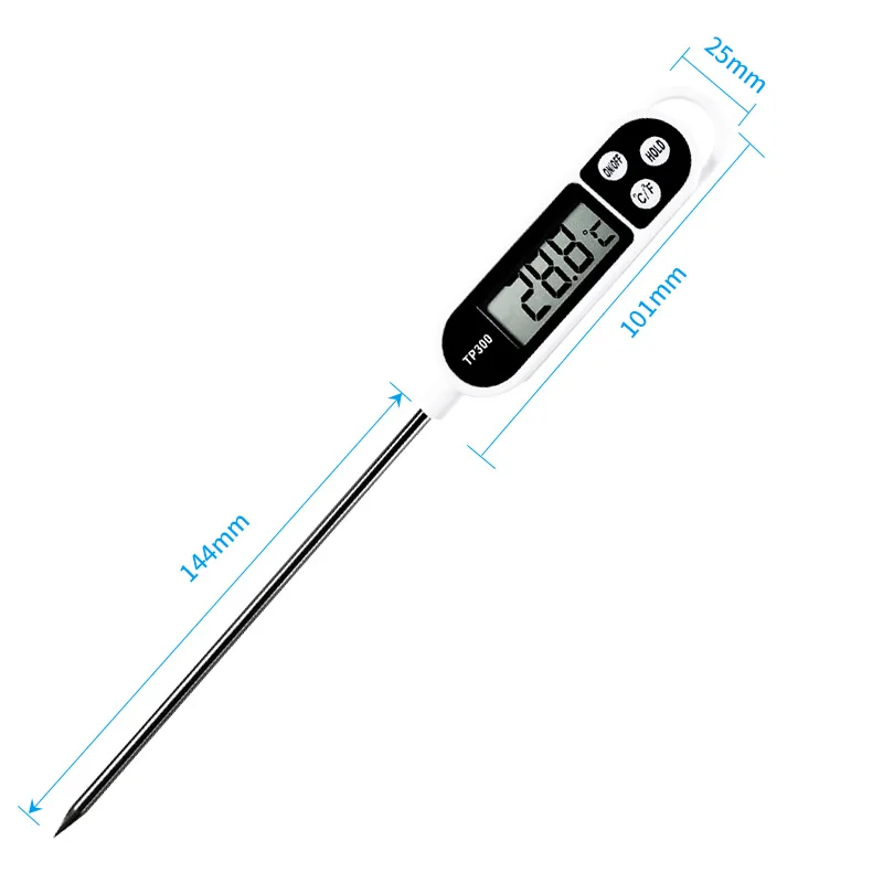 Kitchen digital food thermometer cake Meat Candy frying grill table household cooking thermometer pressure gauge oven thermometer