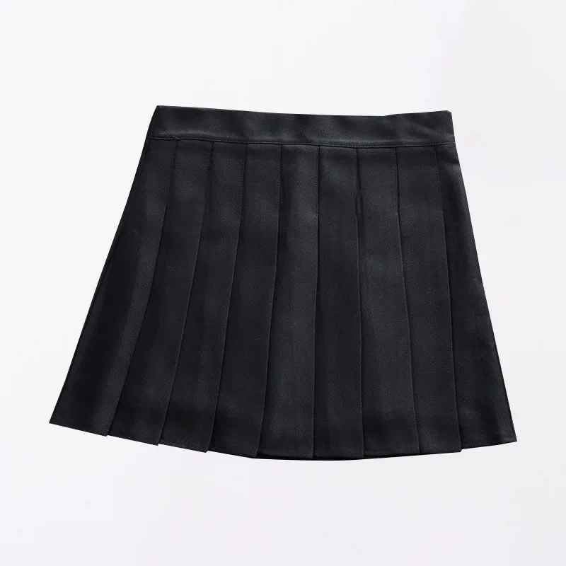 Gilet lavorato a maglia con scollo a V in cotone JK casual Set di maglioni di design con bordo rosa Gonna rosa Uniforme scolastica giapponese Anime Cos Costumi da donna