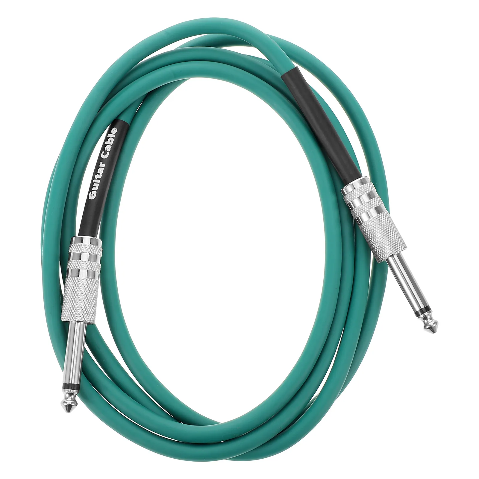 Cable de guitarra eléctrica, Cable de conexión de Audio con reducción de ruido de 6,35 Mm para instrumento de Pedal amplificador, parche de Audio resistente