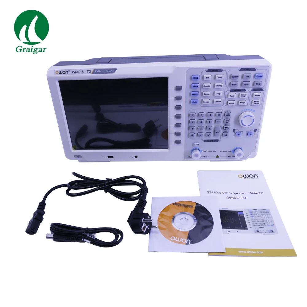 

Owon XSA1015-TG Spectrum Analyzer Range 9kHz-1.5 GHz with Tracking Generator