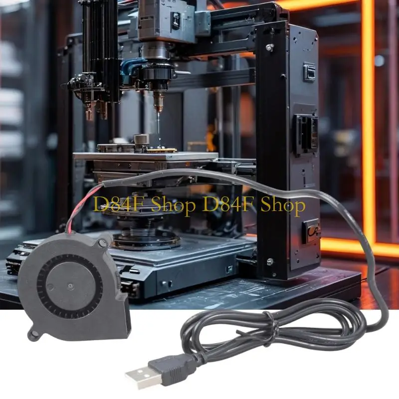D84F Efficient 50x50x15mm 5V USB Blower Fan For Computer Thermal Management Cooling