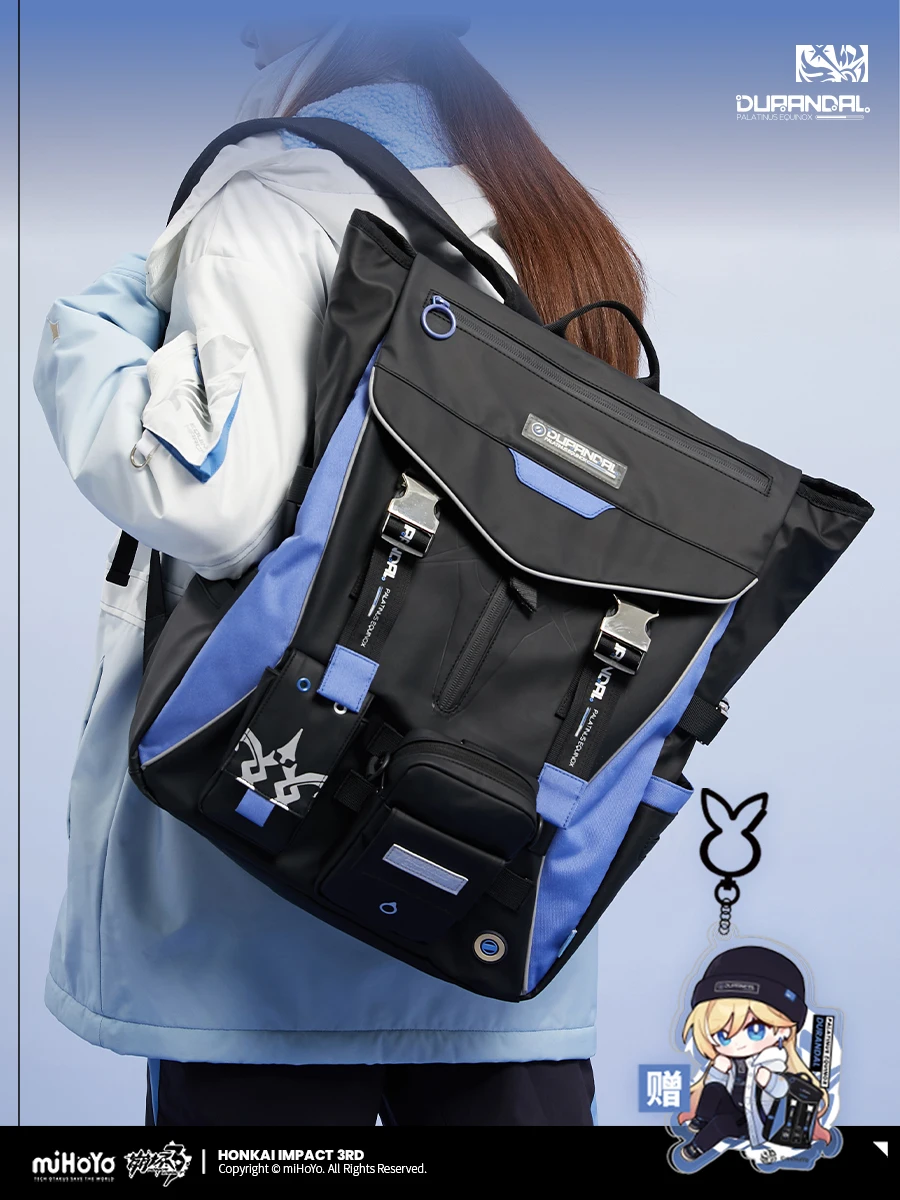 

MiHoYo Game Honkai Impact 3 Durandal PALATINUS EQUINOX Series Theme Backpack Casual Travel Bags Handbag Schoolbag Gifts