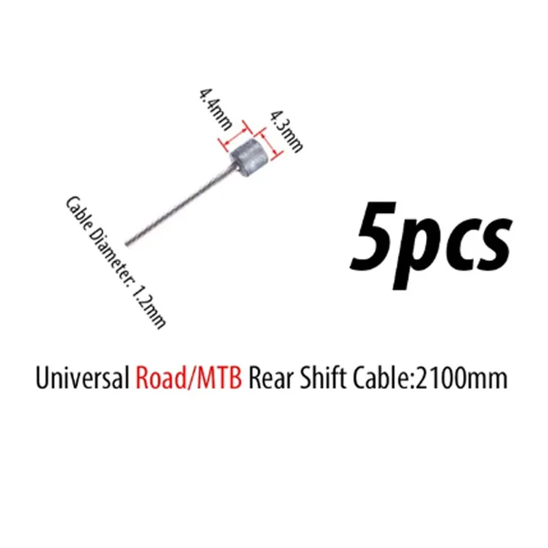 5/10PC Fiets Remmen Lijn Road Mountainbike Remkabel Universele Fiets Shift Kabel Duurzaam Road MTB rem Shift Draad