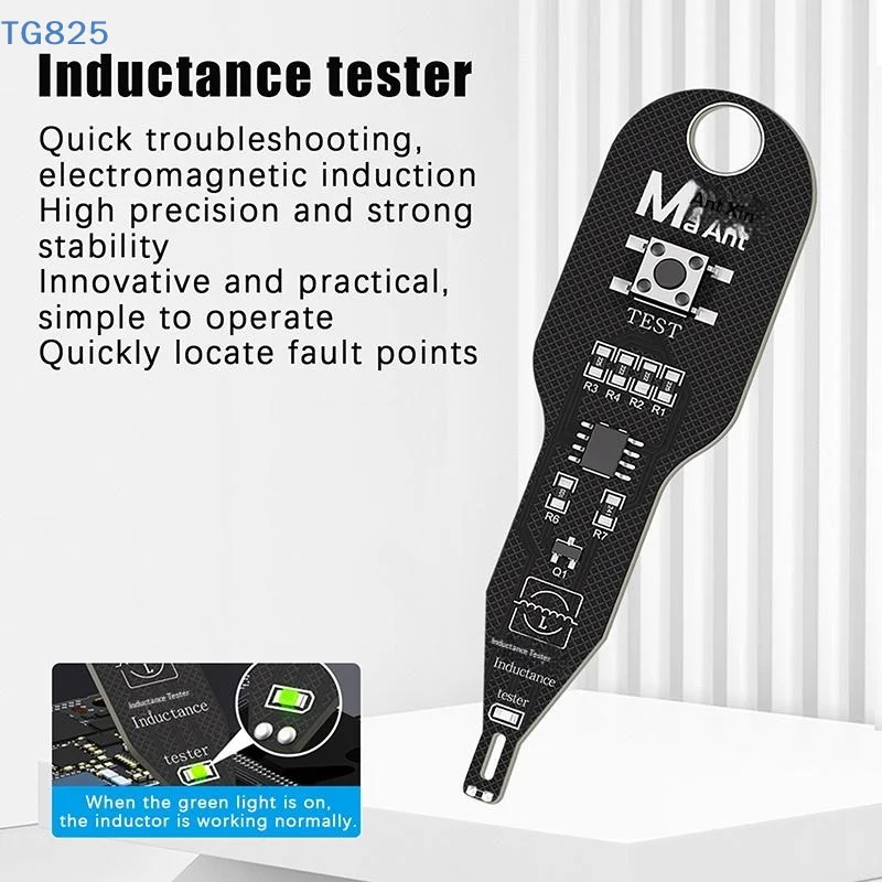M093 Inductance Tester Motherboard Coil Tester Inductor Detector Repair Tool Electromagnetic Induction Quick Fault Check For PC