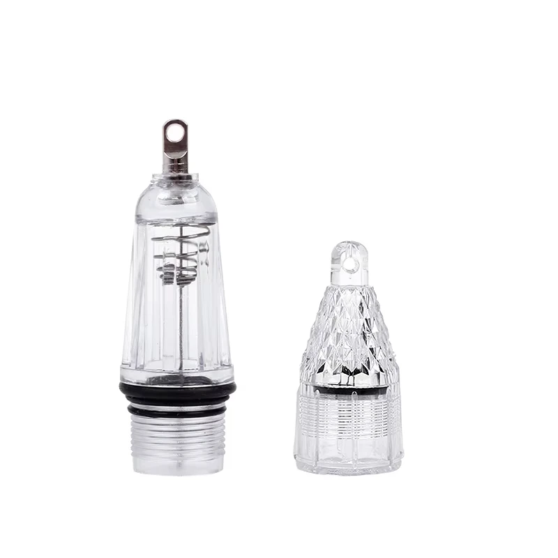 1 set of battery free LED energy-saving fish lure light boat for sea fishing, freshwater shrimp cage, night fishing light image 5