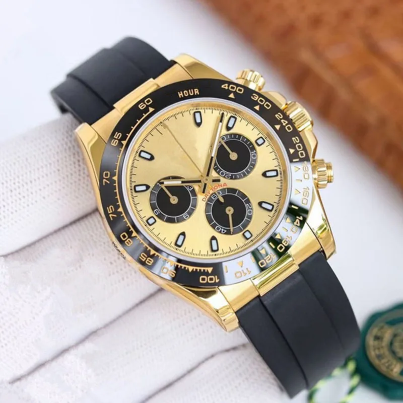 Men's Watches PD BT-4130 Fully Automatic Mechanical Movement Stainless Steel Ceramic Ring Waterproof Luminous Fashion Watch