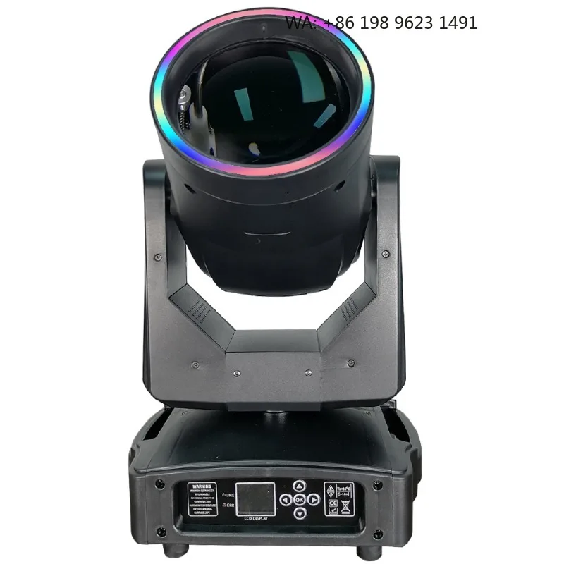 300W High Sharp Moving Head Beam Light Strobe Effect Stage Lamp DMX Control for Dance Hall Nightclub DJ Stage