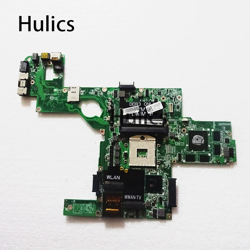 

Hulics Used 714WC 0714WC DAGM6CMB8D0 Laptop Motherboard S989 For DELL XPS L502X Main Board HM67 W/ GT 540M 2GB