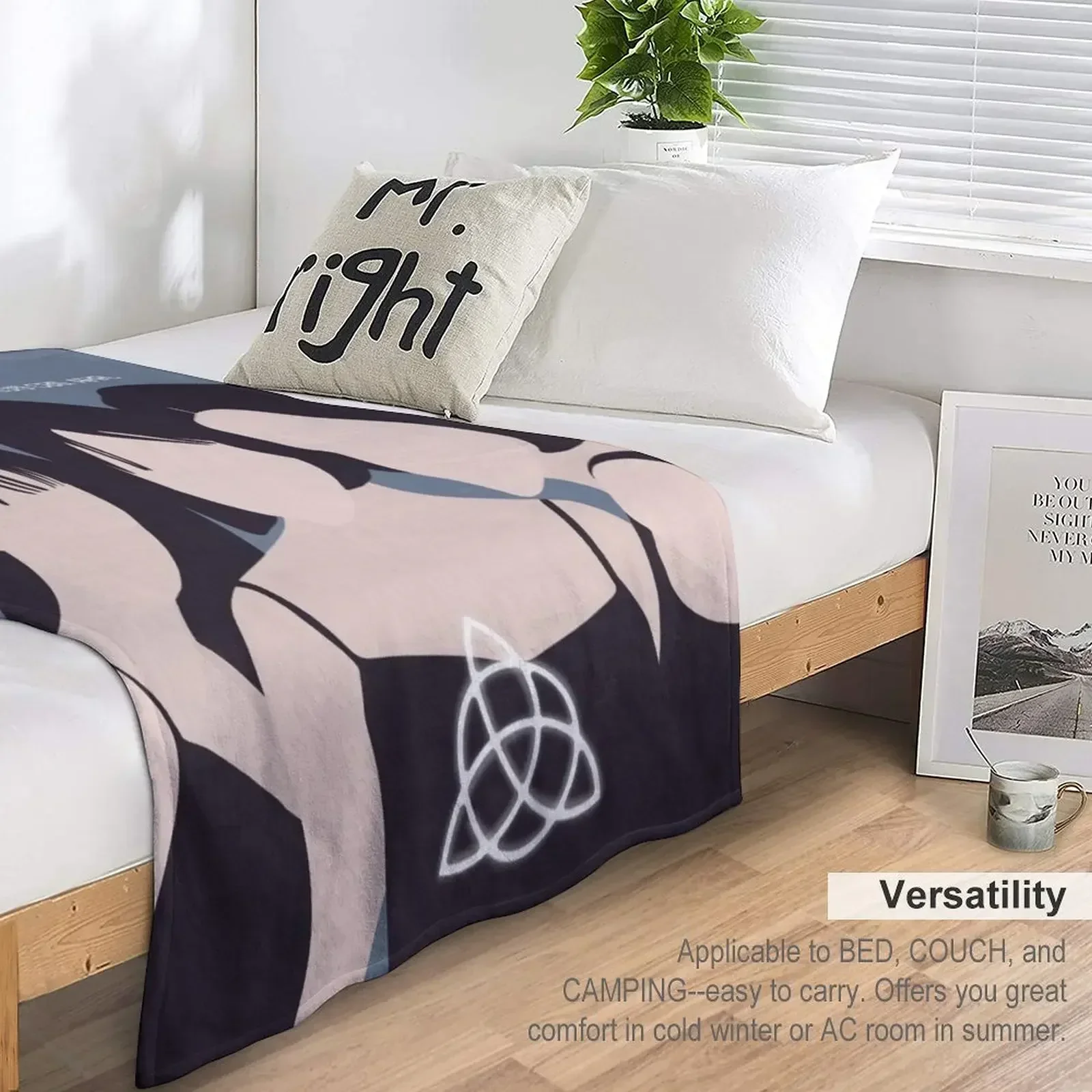 Charmed 1998 Throw Blanket Comforter Soft Plaid Decorative Throw Sleeping Bag Blankets For Baby Kid'S Blankets - view 5