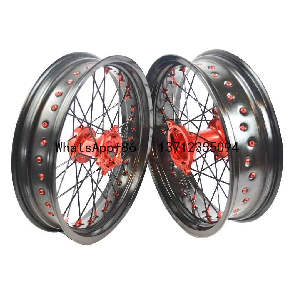 CRF300L CRF300 RALLY supermotard supermoto wheels moto wheel set for