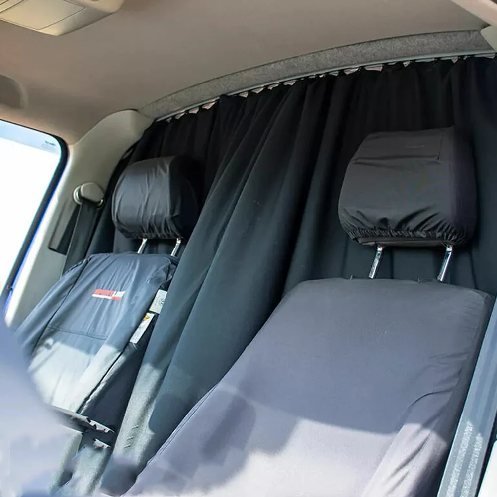 Car Privacy Curtain RV Cabin Front Rear Partition Curtains Camper Van Curtains For Fiat DUCATO Volkswagen T5T6 Ford TRANSIT