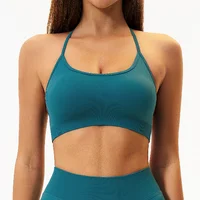 Seamless Yoga Bra Summer Women Sports Fitness Back Cross Underwear For Woman Breathable Slim Fit Workout Top Female Yoga Bra - Image 2