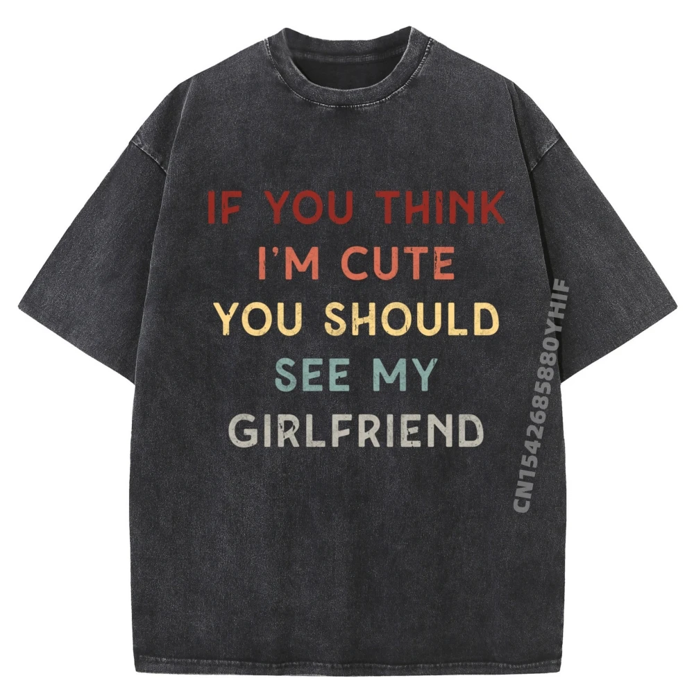 

Футболка с принтом «Если ты думаешь, я M», футболки, женские классические топы, футболки, женские футболки с рисунком, винтажная стираная рубашка