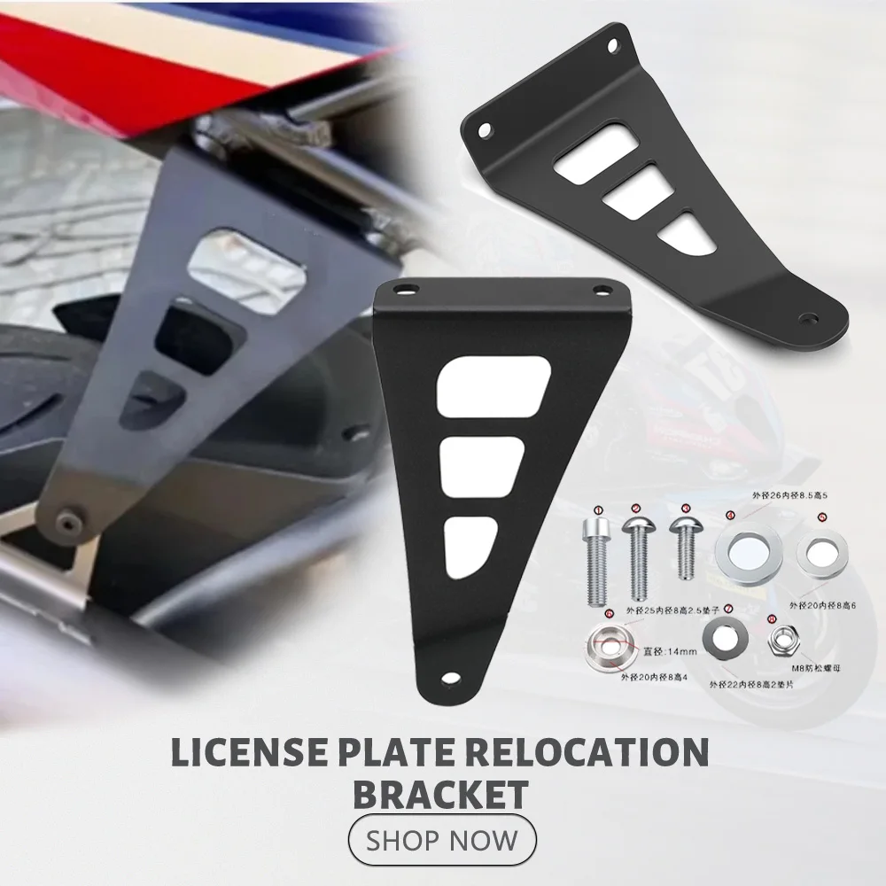 

For HONDA CBR 1000 RR-R CBR1000RR-R SP Fireblade 2020 2021 2022 2023 2024 CBR RR-R Motorcycle Exhaust Hanger Bracket Accessories